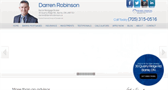 Desktop Screenshot of darrenrobinson.ca